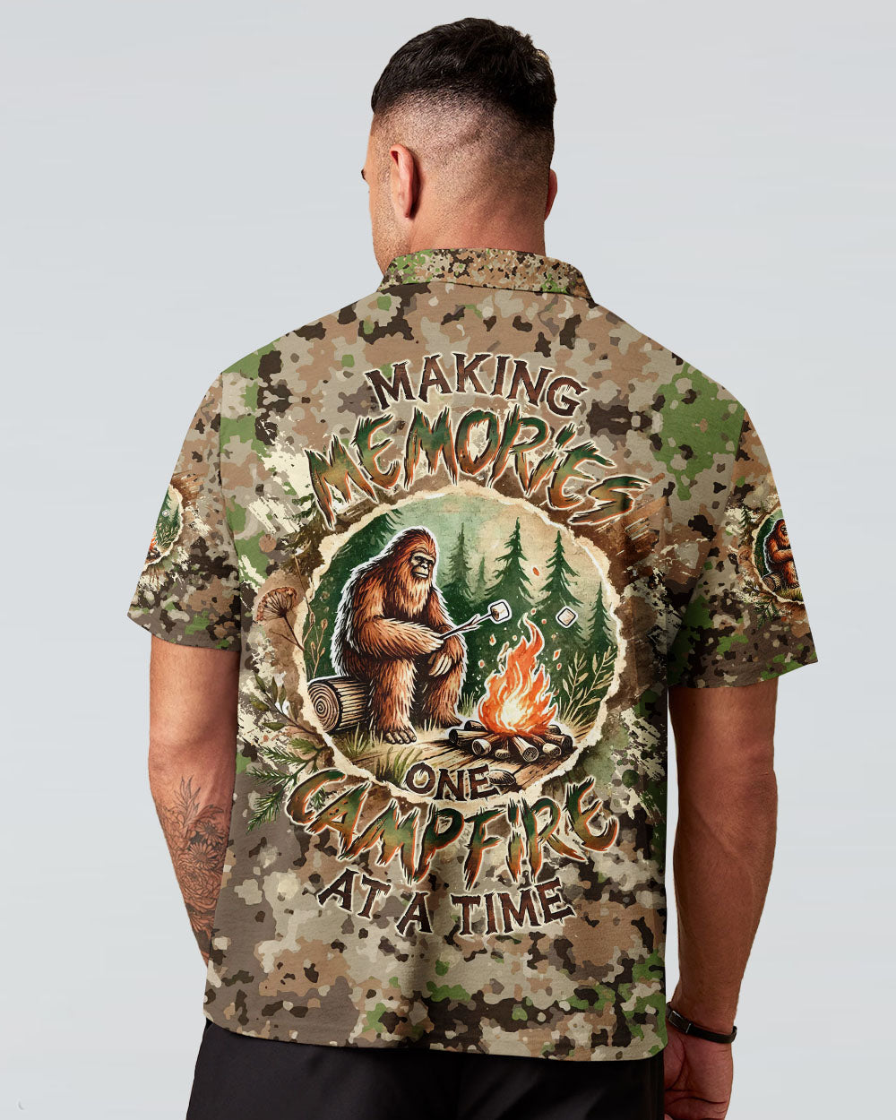 BLISSCORNERS MAKING MEMORIES ONE CAMPFIRE AT A TIME BIGFOOT ALL OVER PRINT