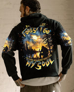 BLISSCORNERS AND INTO THE FOREST I GO BIGFOOT ALL OVER PRINT