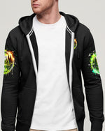 BLISSCORNERS AND INTO THE FOREST I GO BEAR COMPASS ALL OVER PRINT