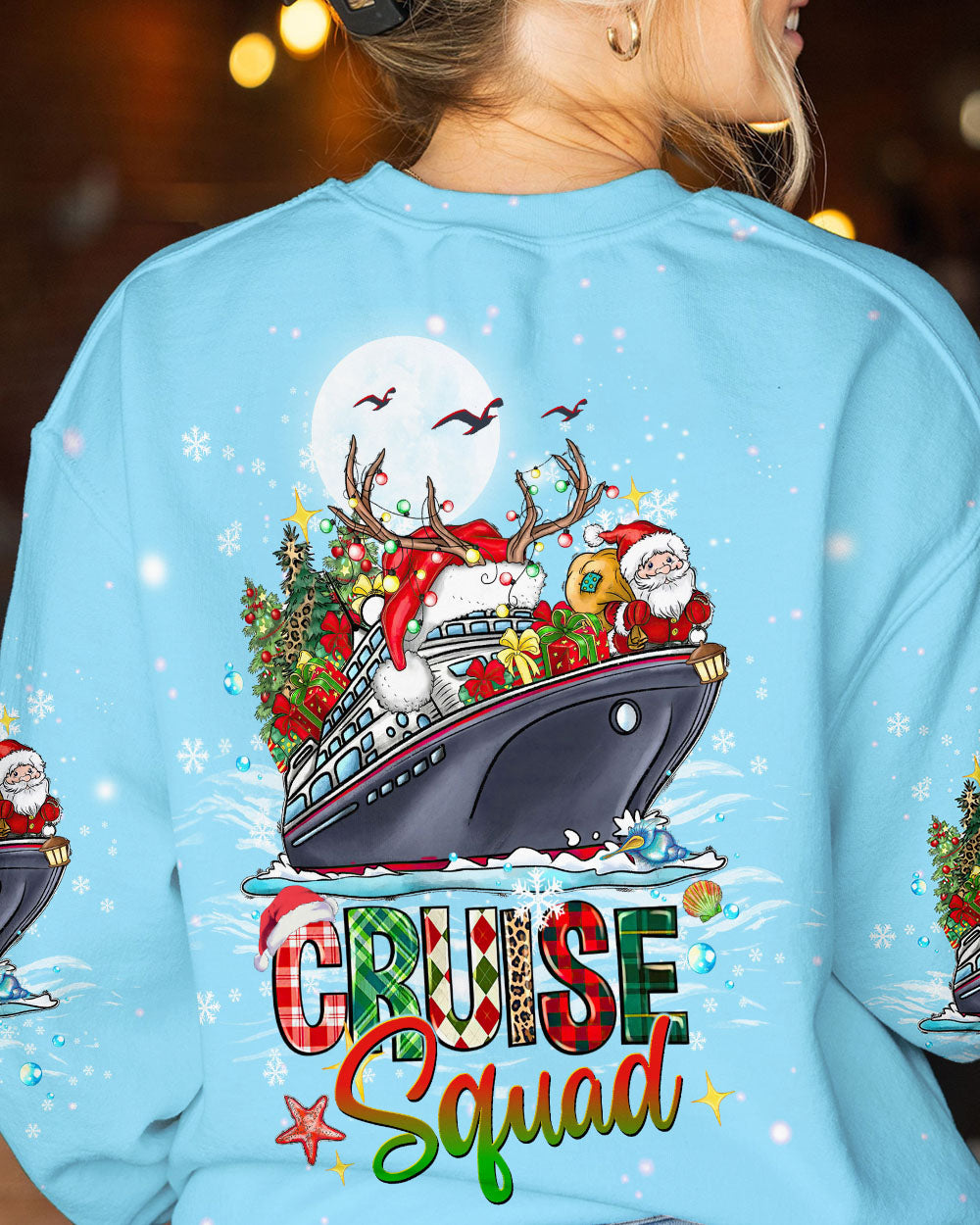 BLISSCORNERS CRUISE SQUAD CHRISTMAS ALL OVER PRINT