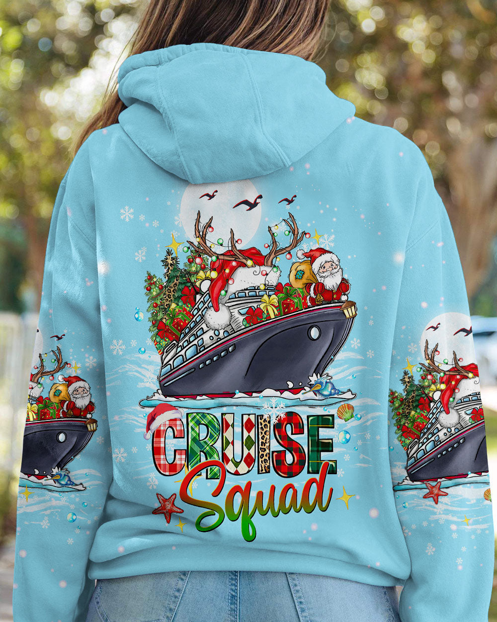 BLISSCORNERS CRUISE SQUAD CHRISTMAS ALL OVER PRINT