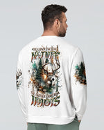 BLISSCORNERS THE CLOSER I GET TO NATURE DEER HUNTING ALL OVER PRINT