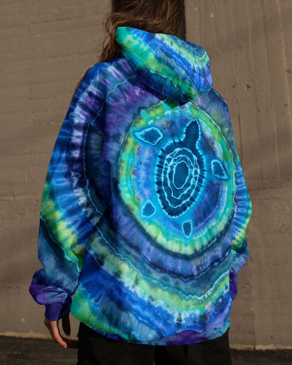 BLISSCORNERS TURTLE TIE DYE  ALL OVER PRINT