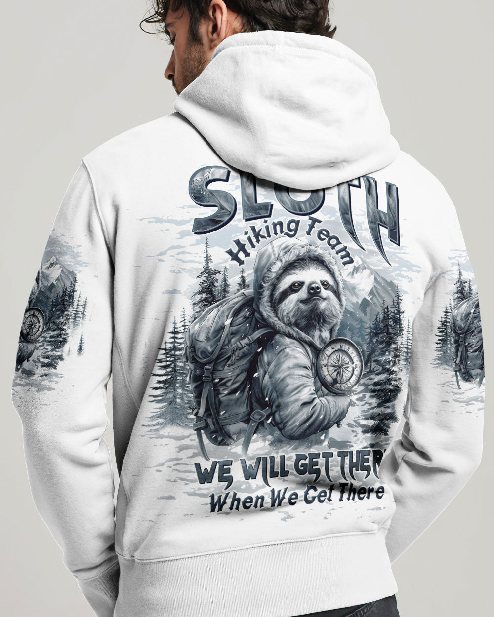 BLISSCORNERS SLOTH HIKING TEAM ALL OVER PRINT