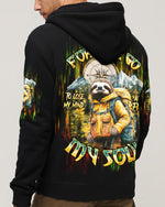 BLISSCORNERS AND INTO THE FOREST I GO SLOTH ALL OVER PRINT