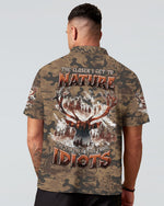 BLISSCORNERS THE CLOSER I GET TO NATURE DEER HUNTING ALL OVER PRINT -TLTW1911244