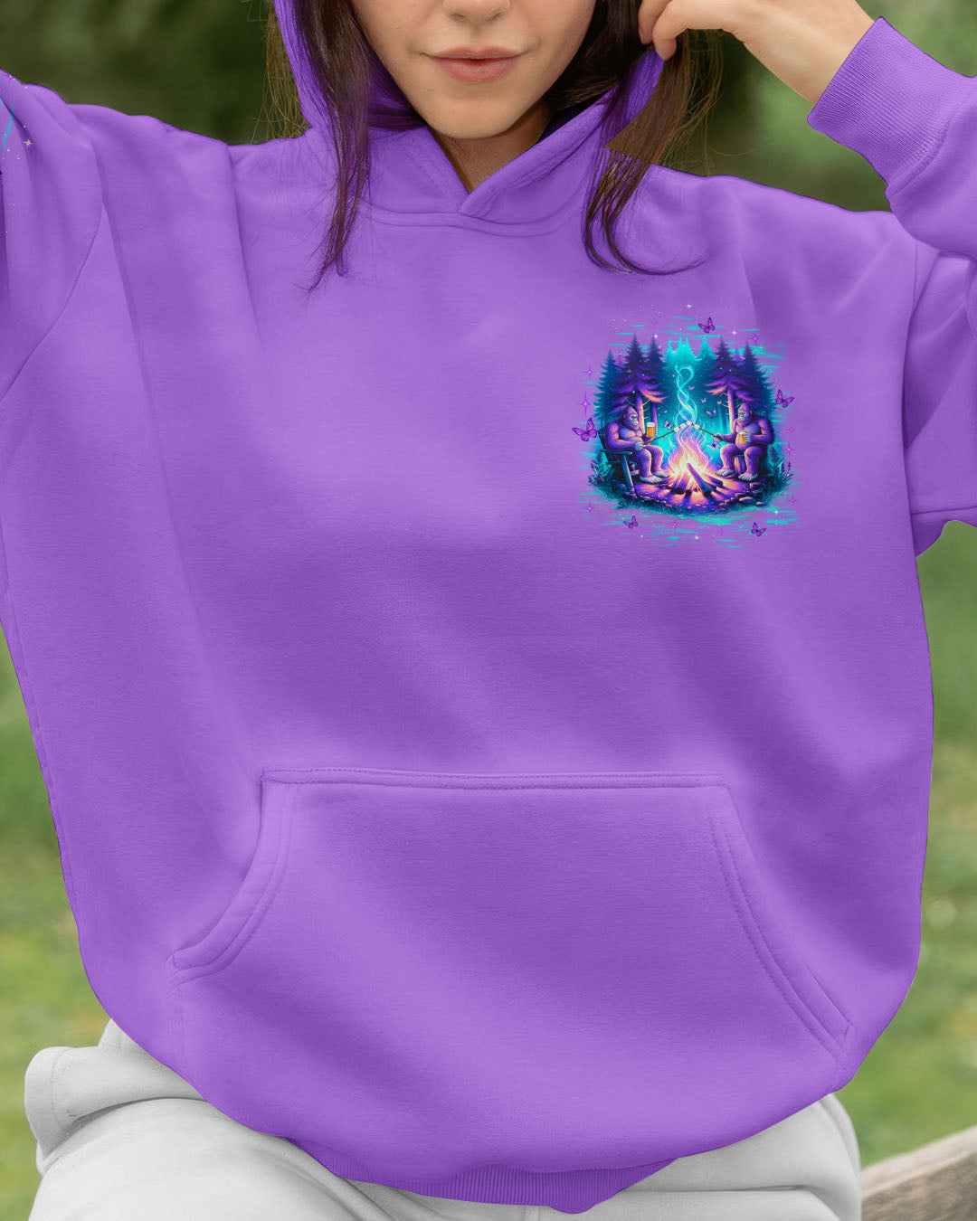 BLISSCORNERS MAKING MEMORIES ONE CAMPFIRE AT A TIME BIGFOOT ALL OVER PRINT -  TLTW1911253