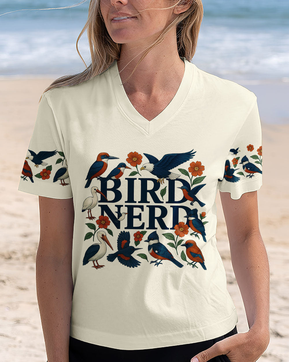 BLISSCORNERS BIRD NERD ALL OVER PRINT