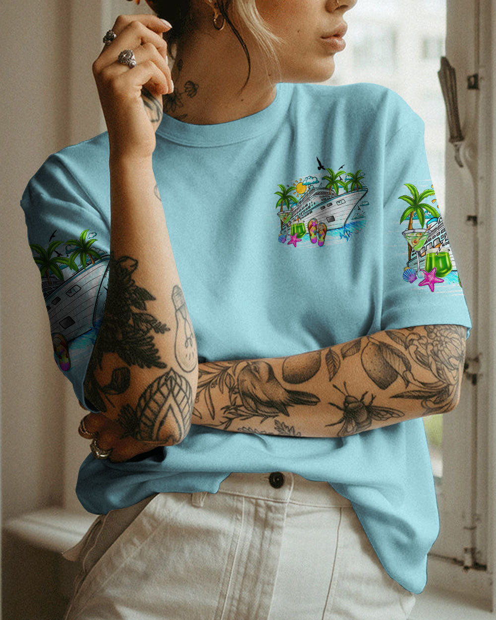 BLISSCORNERS GOOD GIRLS DON'T DRINK AND DRIVE ALL OVER PRINT
