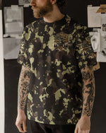 BLISSCORNERS NO BRAGGING UNTIL YOU'RE DRAGGING DEER HUNTING ALL OVER PRINT