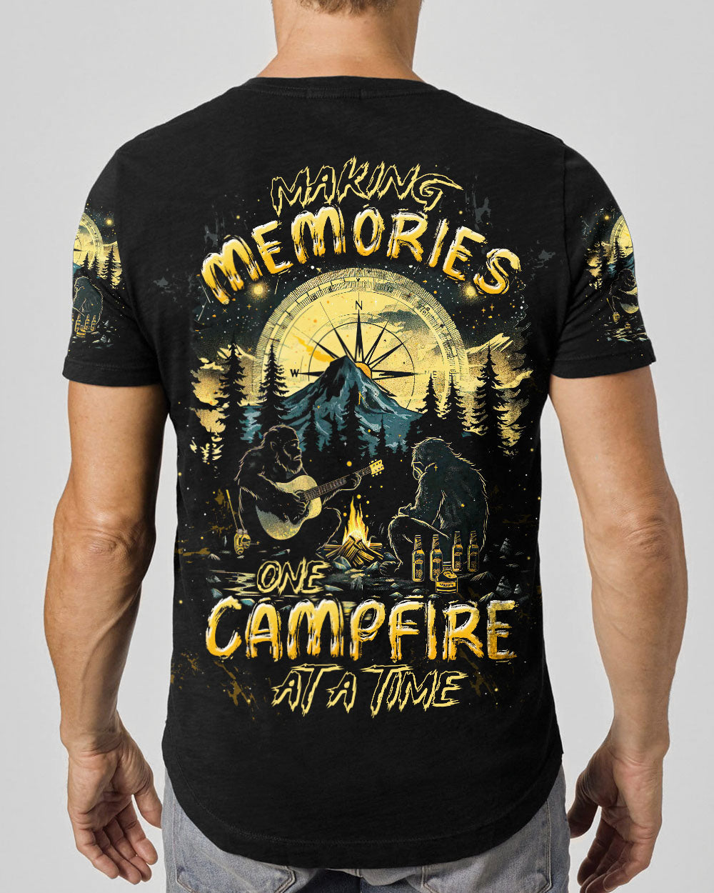 BLISSCORNERS MAKING MEMORIES ONE CAMPFIRE AT A TIME BIGFOOT ALL OVER PRINT