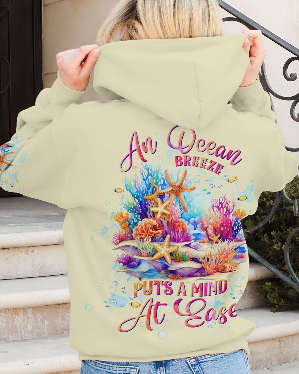BLISSCORNERS AN OCEAN BREEZE ALL OVER PRINT