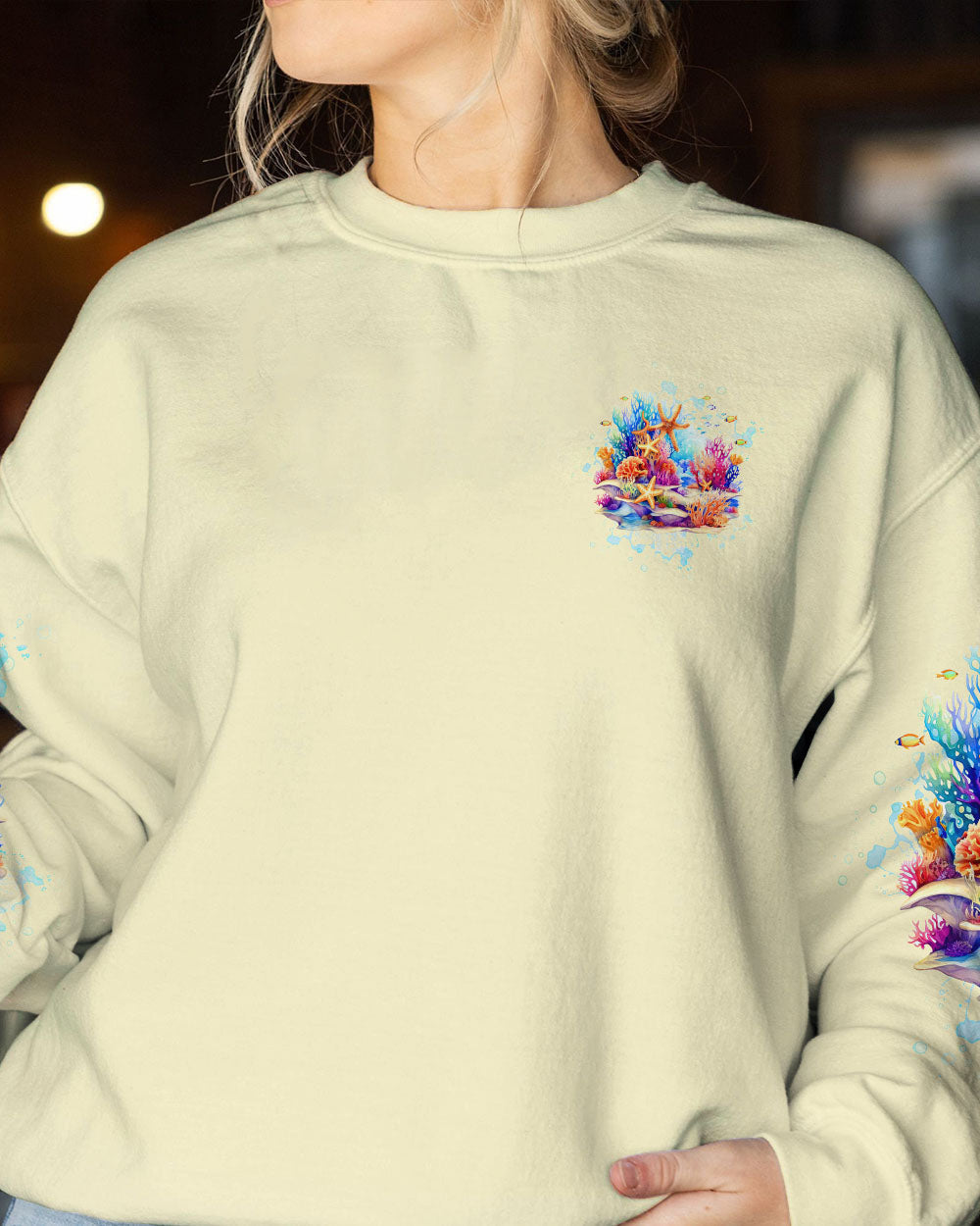 BLISSCORNERS AN OCEAN BREEZE ALL OVER PRINT