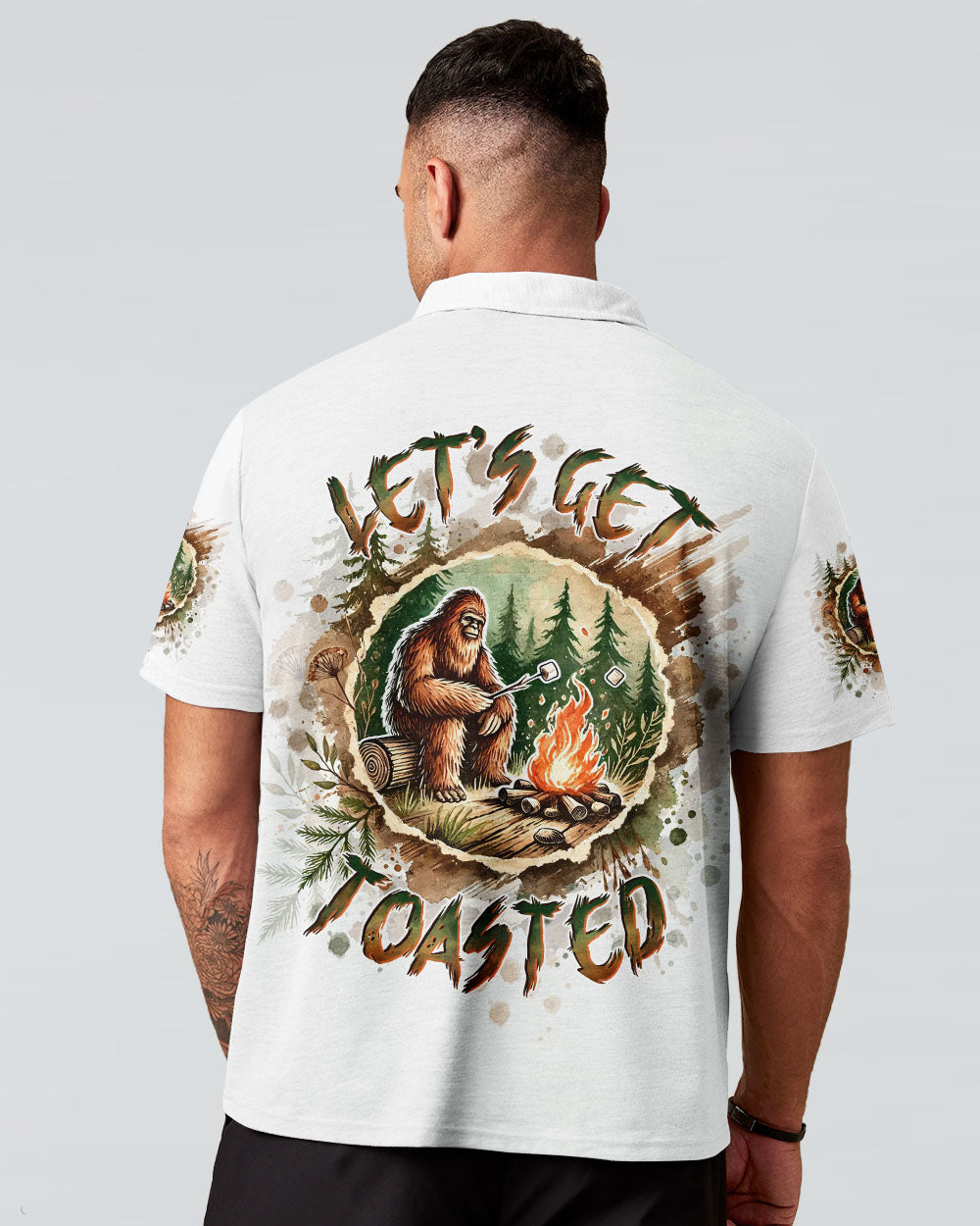BLISSCORNERS LET'S GET TOASTED BIGFOOT ALL OVER PRINT