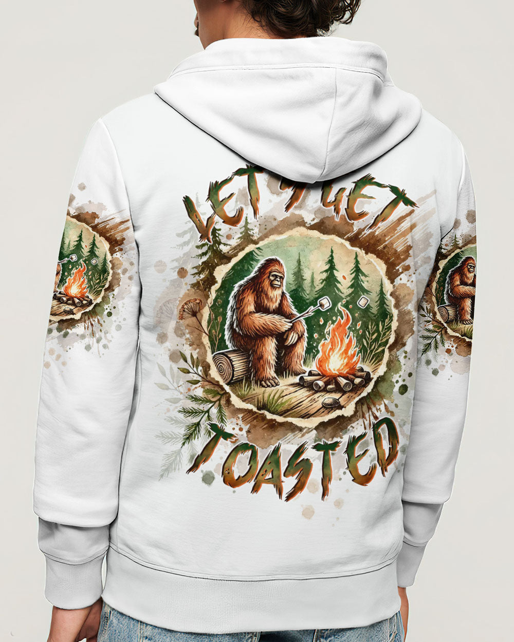 BLISSCORNERS LET'S GET TOASTED BIGFOOT ALL OVER PRINT