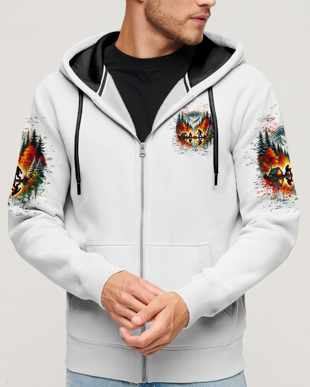 BLISSCORNERS MAKING MEMORIES ONE CAMPFIRE AT A TIME BIGFOOT ALL OVER PRINT