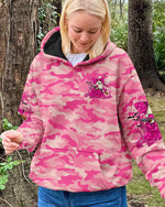 BLISSCORNERS PRETTY IN PINK HUNTING CAMO HALLOWEEN ALL OVER PRINT -TLTW2309253