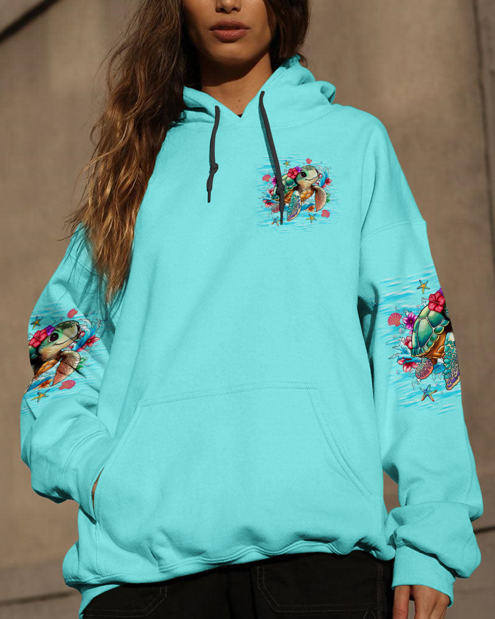 BLISSCORNERS SALTY BUT SWEET TURTLE ALL OVER PRINT