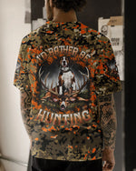 BLISSCORNERS I'D RATHER BE HUNTING DEER FOXHOUND DOG ALL OVER PRINT