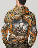 BLISSCORNERS I'D RATHER BE HUNTING DEER FOXHOUND DOG ALL OVER PRINT