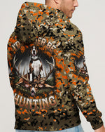 BLISSCORNERS I'D RATHER BE HUNTING DEER FOXHOUND DOG ALL OVER PRINT