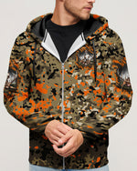 BLISSCORNERS I'D RATHER BE HUNTING DEER FOXHOUND DOG ALL OVER PRINT