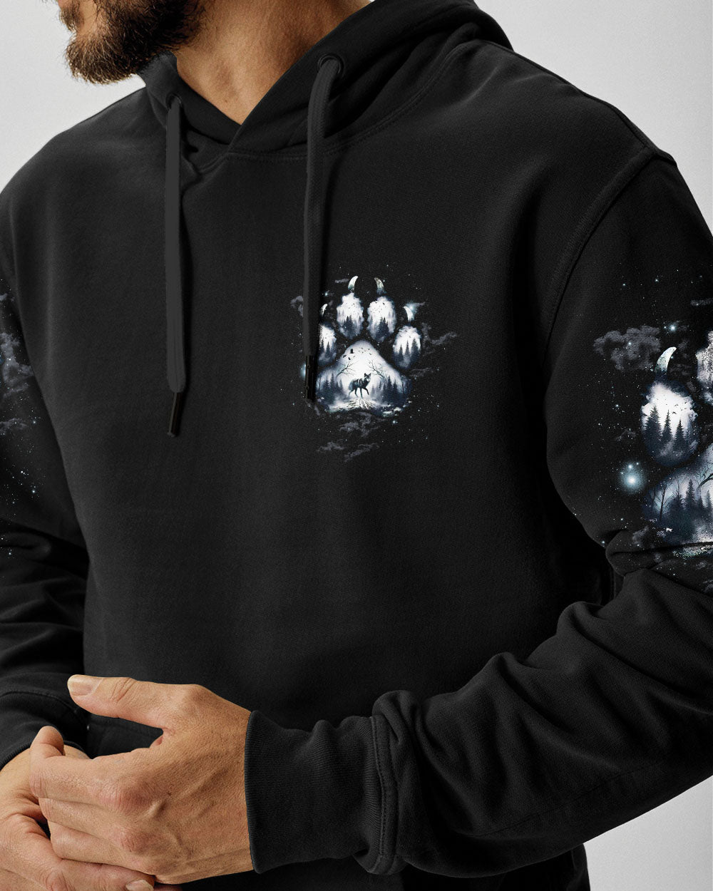 BLISSCORNERS AND INTO THE FOREST I GO WOLF ALL OVER PRINT