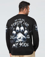 BLISSCORNERS AND INTO THE FOREST I GO WOLF ALL OVER PRINT