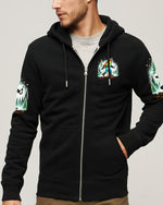 BLISSCORNERS AND INTO THE FOREST I GO BIGFOOT ALL OVER PRINT