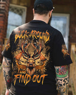 BLISSCORNERS BUCK AROUND AND FIND OUT DEER HUNTING ALL OVER PRINT