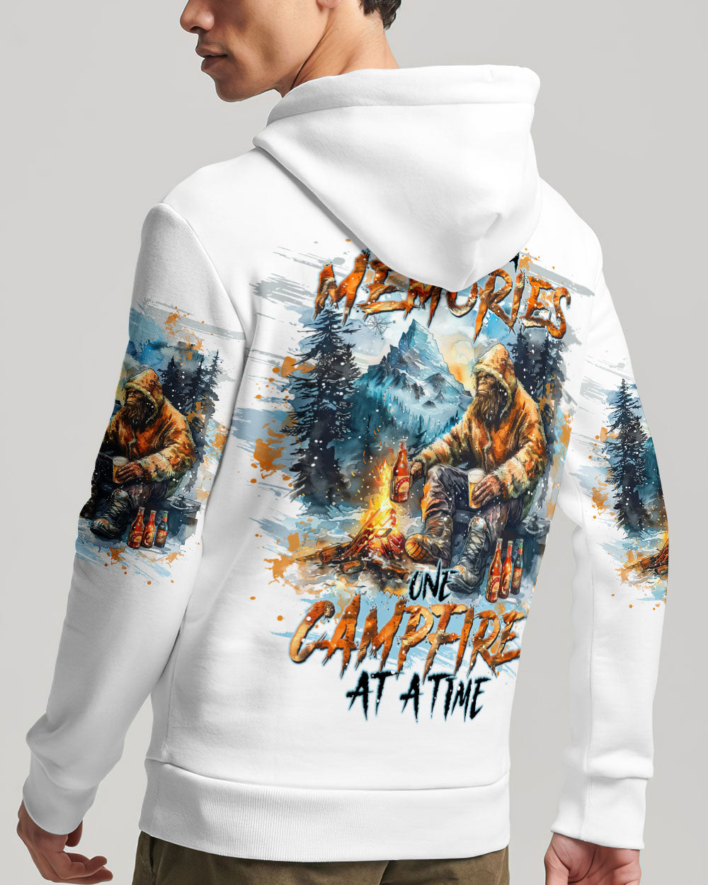 BLISSCORNERS MAKING MEMORIES ONE CAMPFIRE AT A TIME BIGFOOT  ALL OVER PRINT