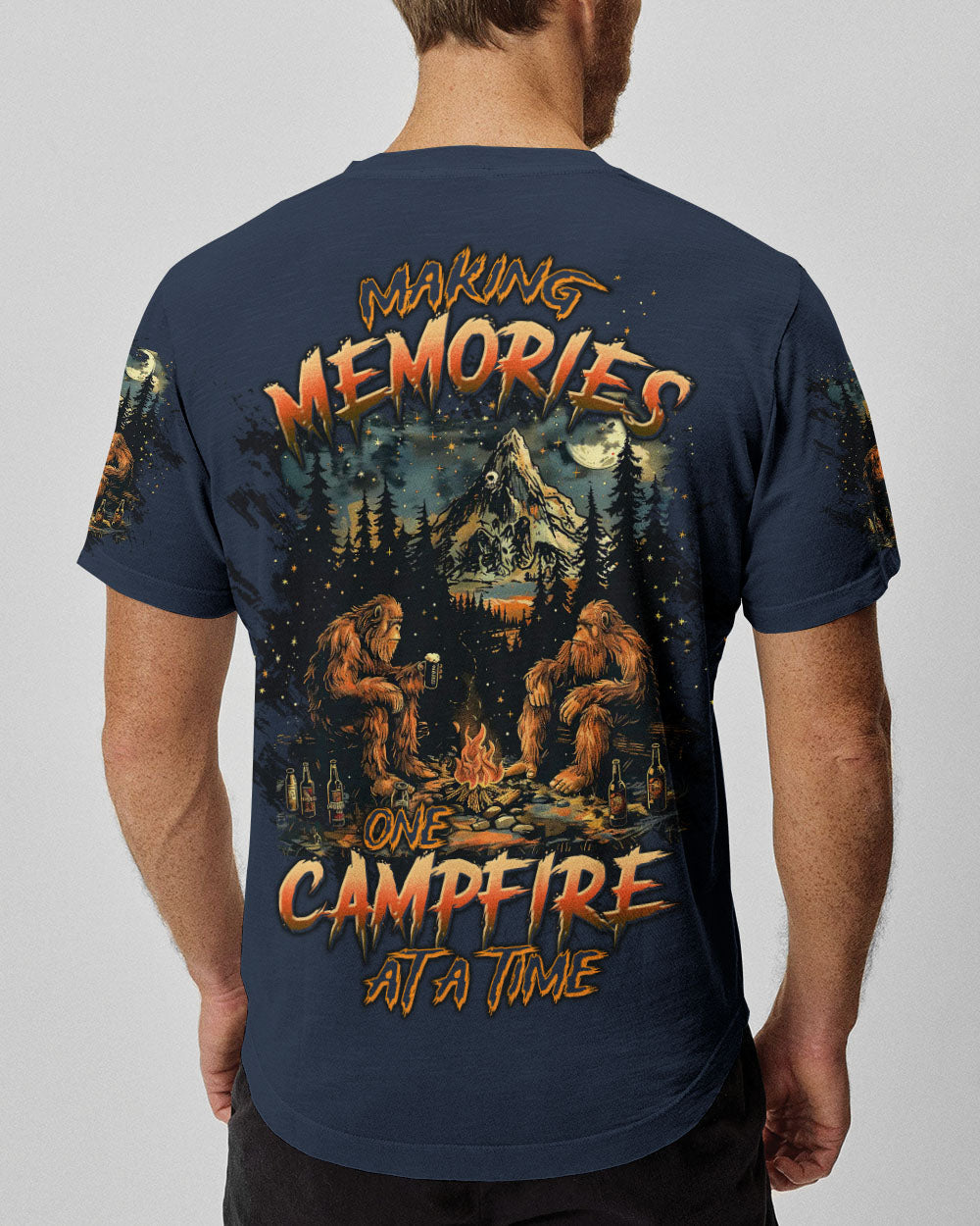 BLISSCORNERS MAKING MEMORIES ONE CAMPFIRE AT A TIME BIGFOOT  ALL OVER PRINT