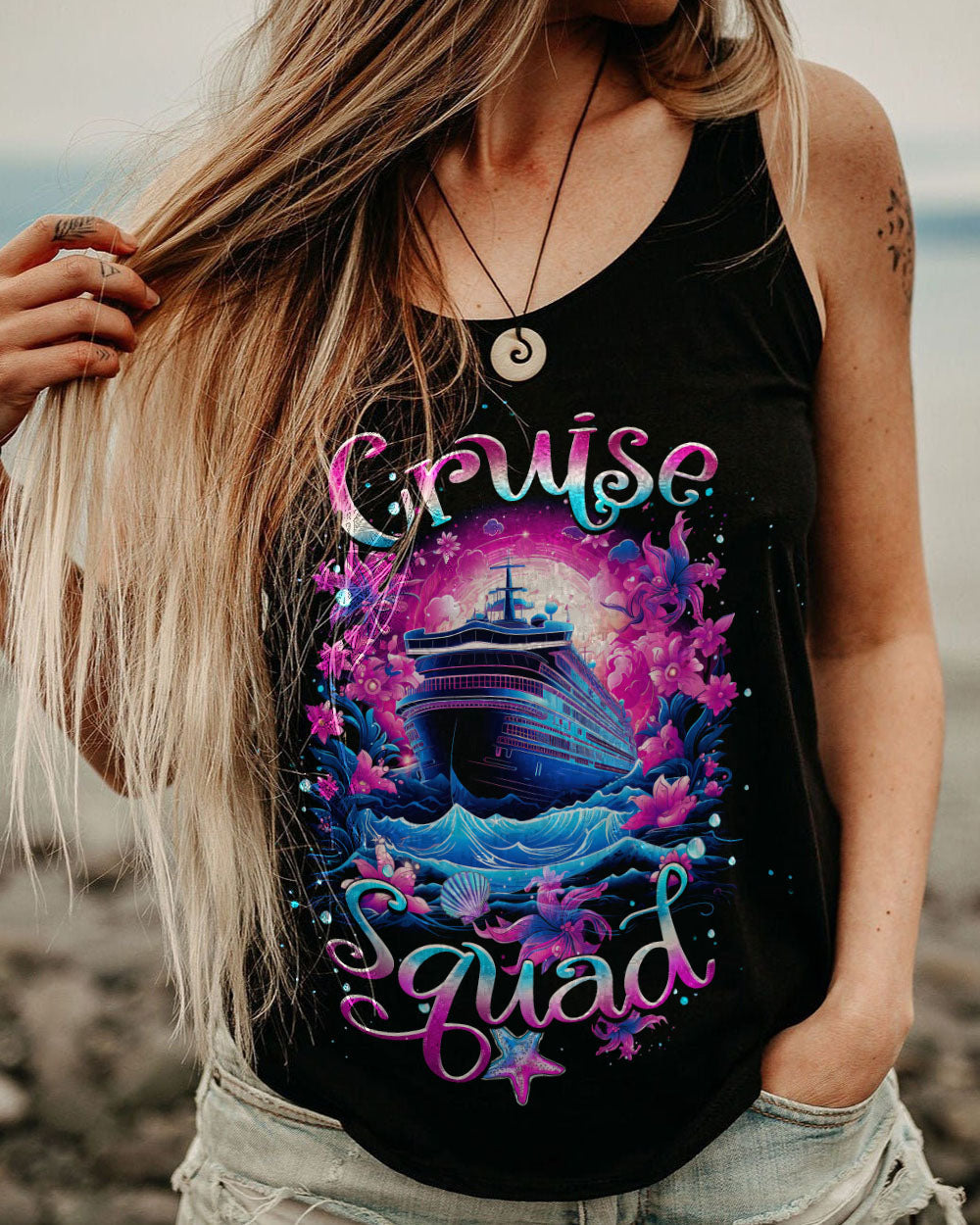 BLISSCORNERS CRUISE SQUAD FLORAL ALL OVER PRINT