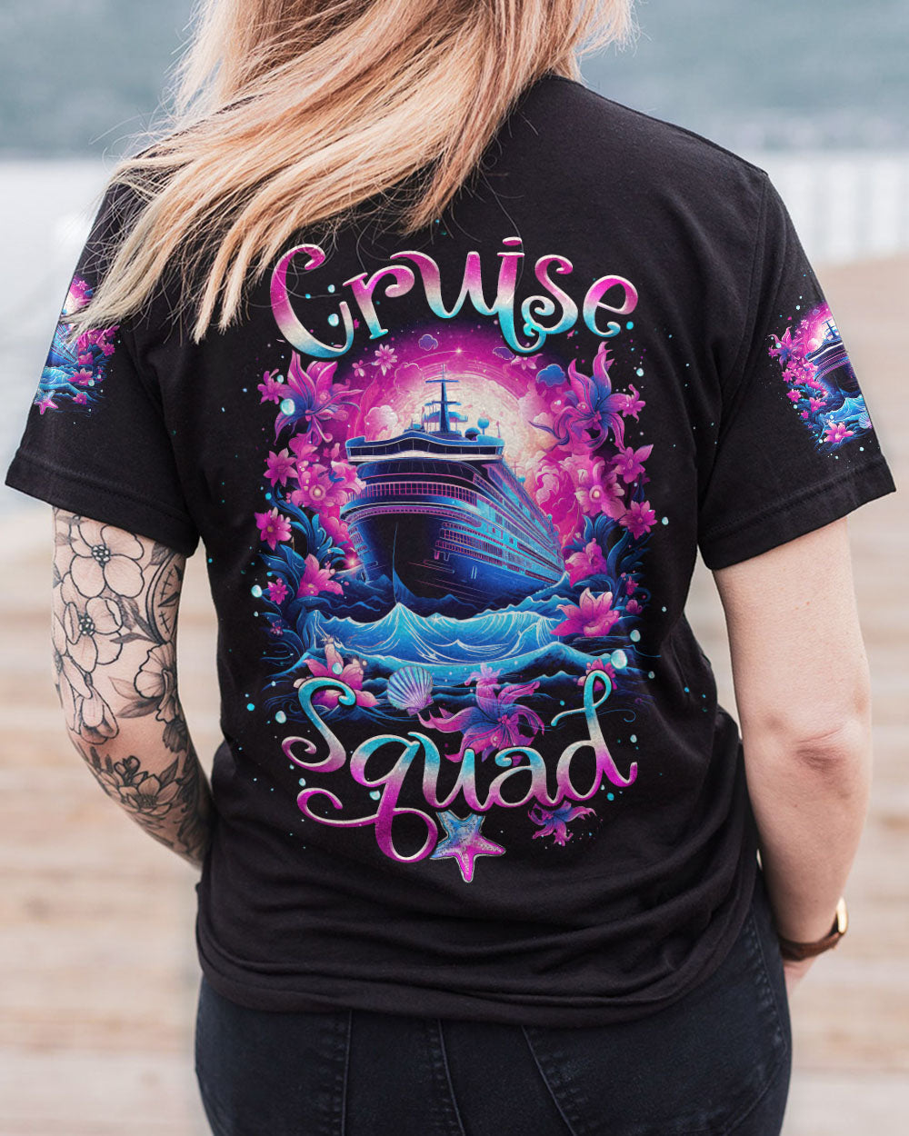 BLISSCORNERS CRUISE SQUAD FLORAL ALL OVER PRINT