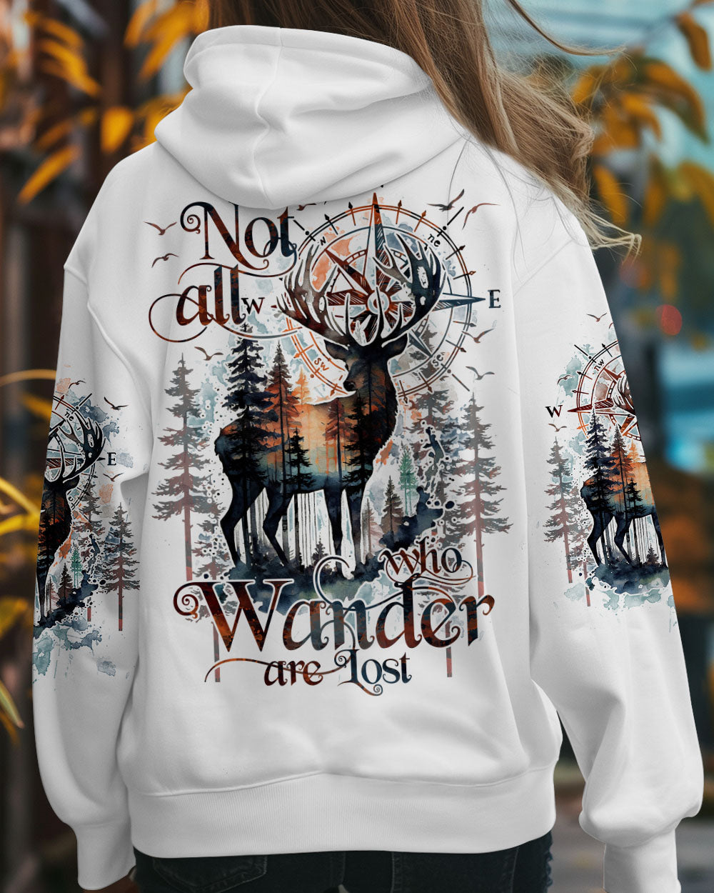 BLISSCORNERS NOT ALL WHO WANDER ARE LOST ALL OVER PRINT