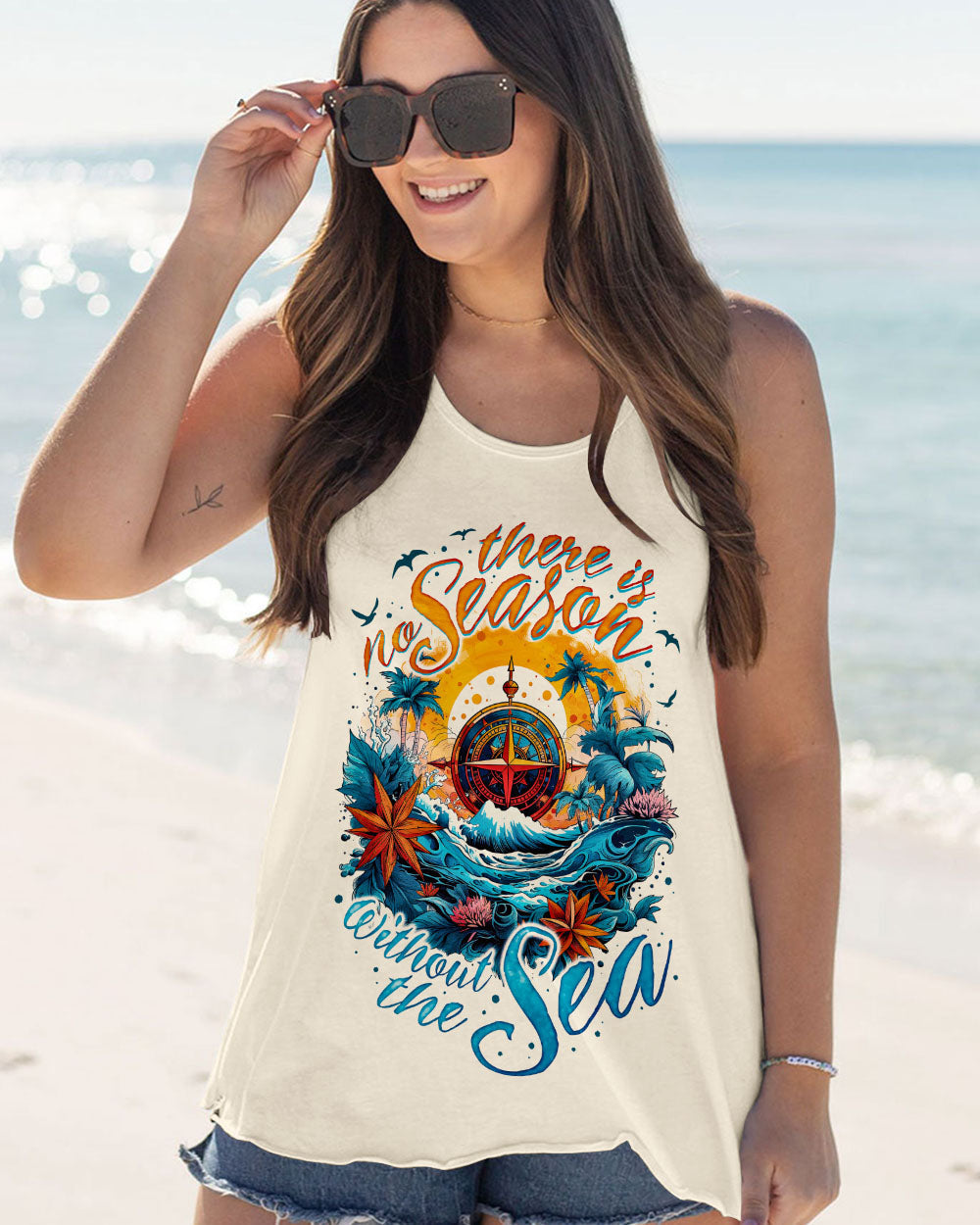 BLISSCORNERS THERE IS NO SEASON WITHOUT THE SEA ALL OVER PRINT