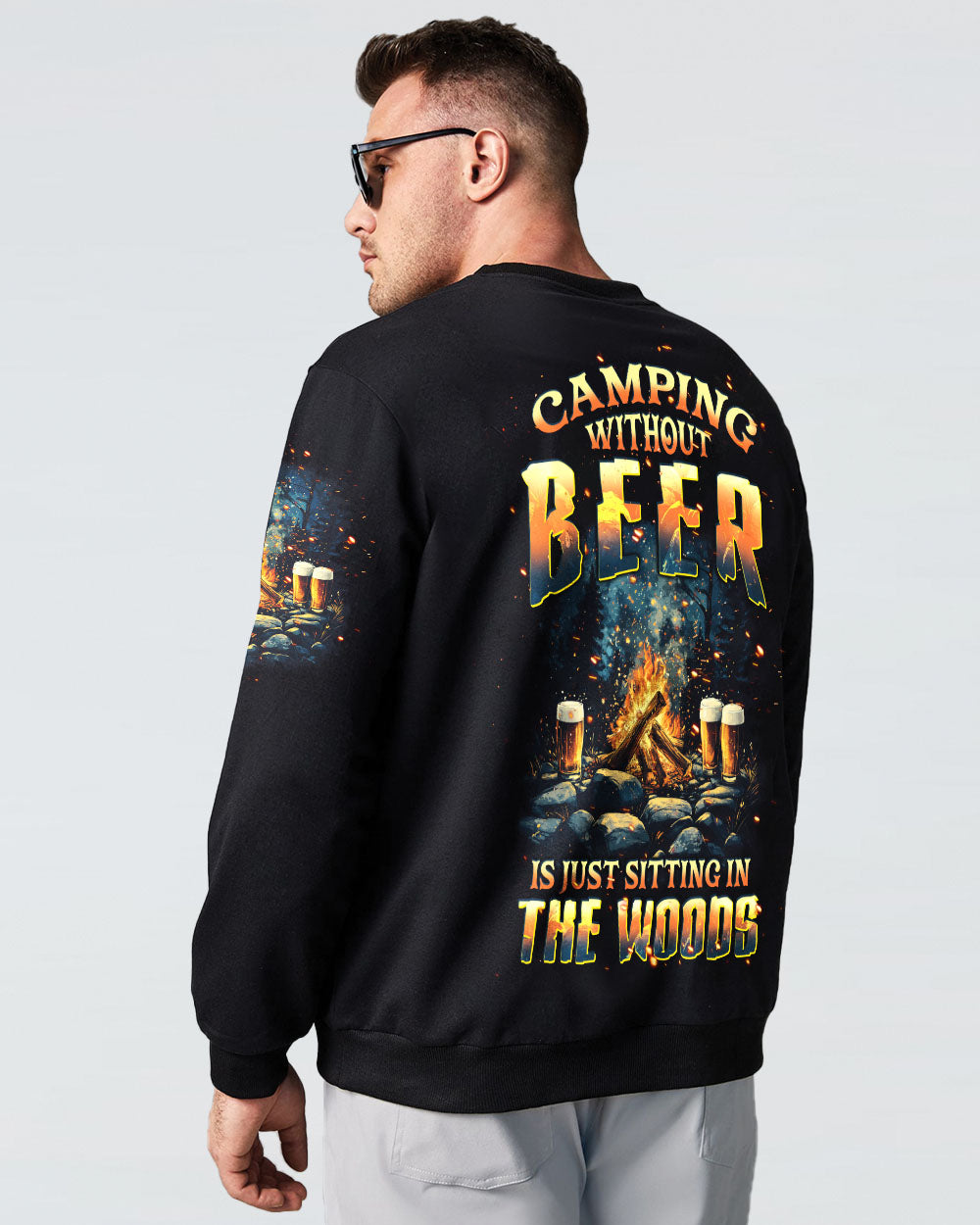 BLISSCORNERS CAMPING WITHOUT BEER ALL OVER PRINT