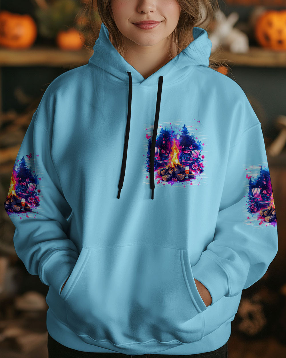 BLISSCORNERS MAKING MEMORIES ONE CAMPFIRE AT A TIME ALL OVER PRINT