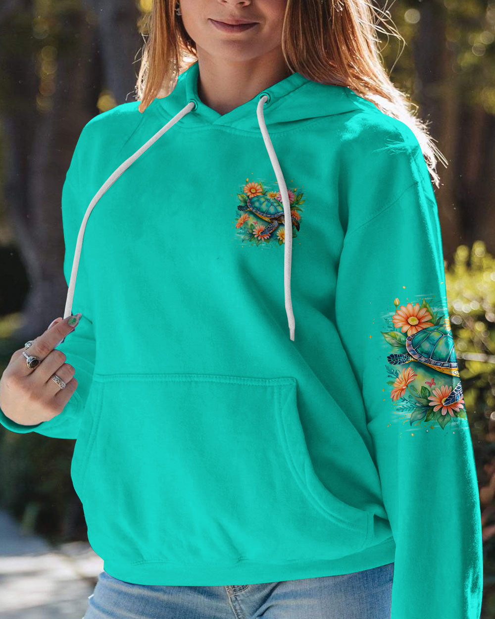 BLISSCORNERS SALTWATER HEALS EVERYTHING TURTLE ALL OVER PRINT