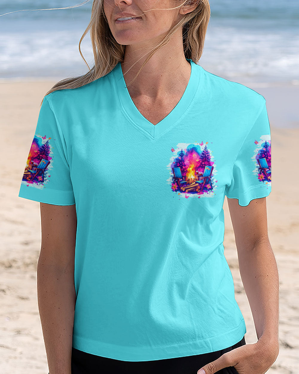 BLISSCORNERS MAKING MEMORIES ONE CAMPFIRE AT A TIME ALL OVER PRINT