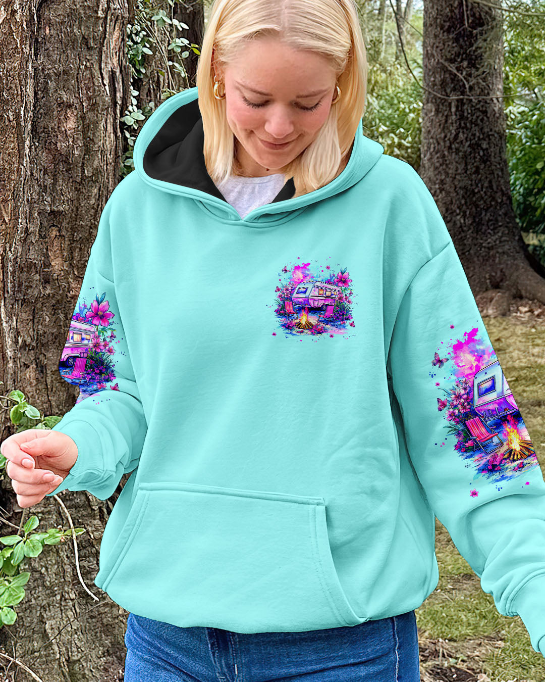 BLISSCORNERS THE BEST MEMORIES ARE MADE CAMPING ALL OVER PRINT