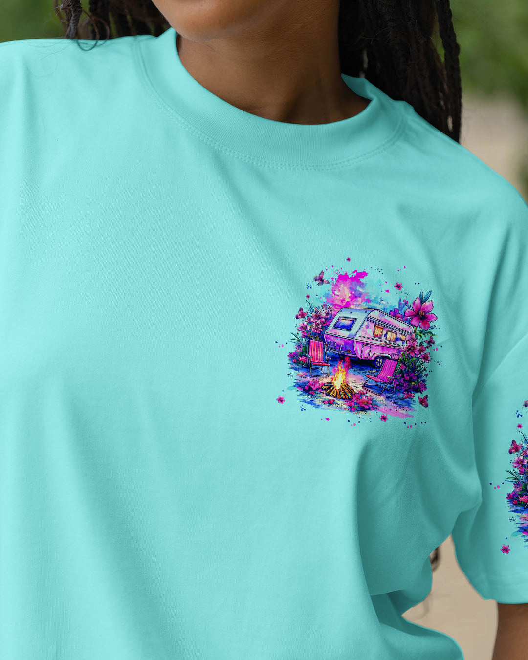 BLISSCORNERS THE BEST MEMORIES ARE MADE CAMPING ALL OVER PRINT