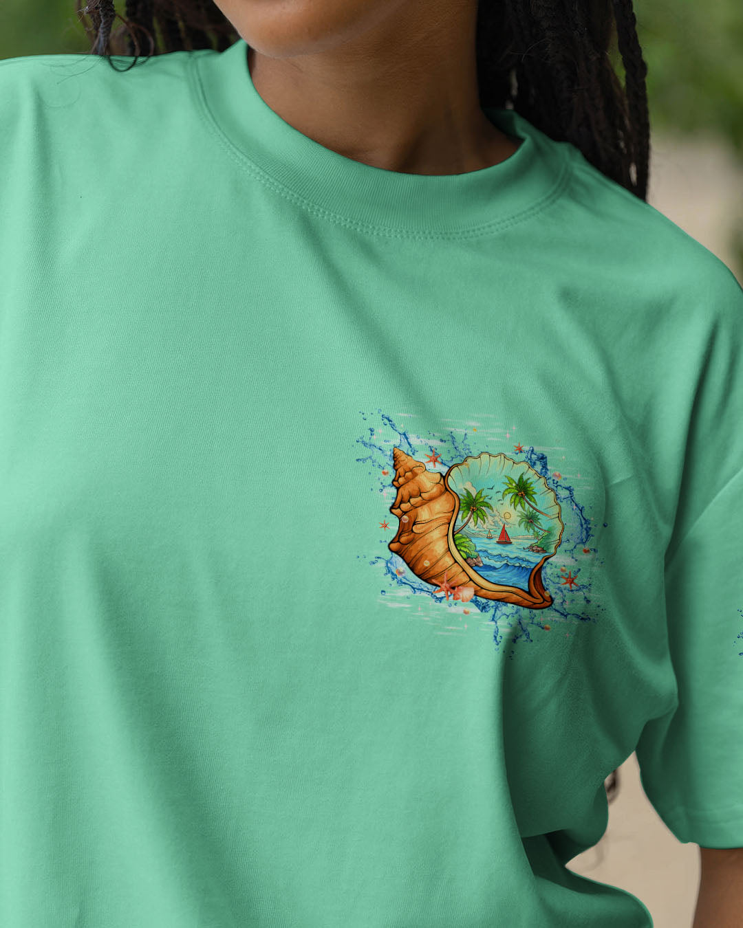 BLISSCORNERS SALTWATER HEALS EVERYTHING ALL OVER PRINT