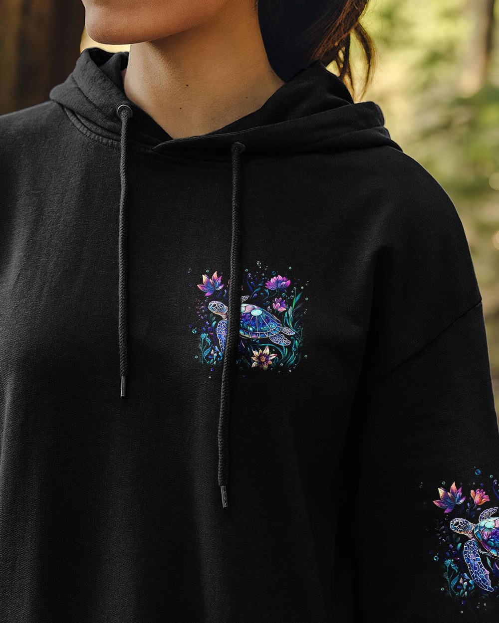 BLISSCORNERS SALTWATER HEALS EVERYTHING TURTLE ALL OVER PRINT