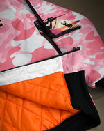 BLISSCORNERS PRETTY IN PINK HUNTING BOMBER JACKET