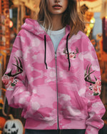 BLISSCORNERS PRETTY IN PINK HUNTING ALL OVER PRINT