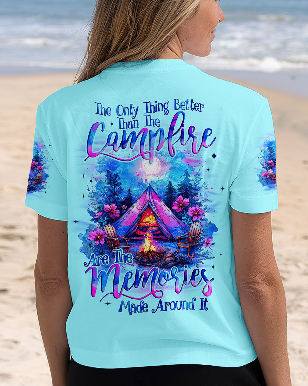BLISSCORNERS THE ONLY THING BETTER THAN THE CAMPFIRE ALL OVER PRINT