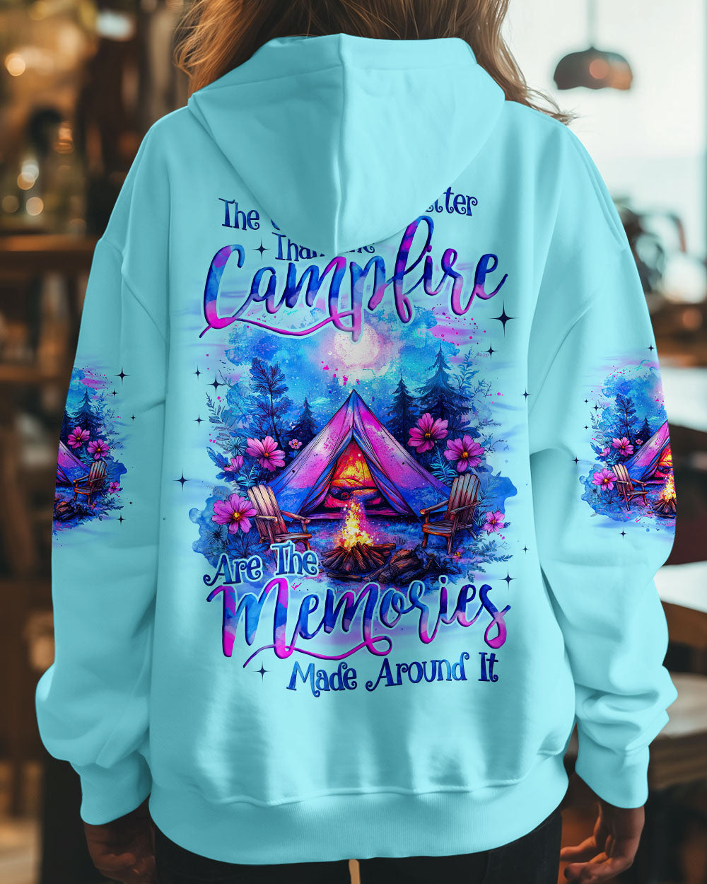 BLISSCORNERS THE ONLY THING BETTER THAN THE CAMPFIRE ALL OVER PRINT