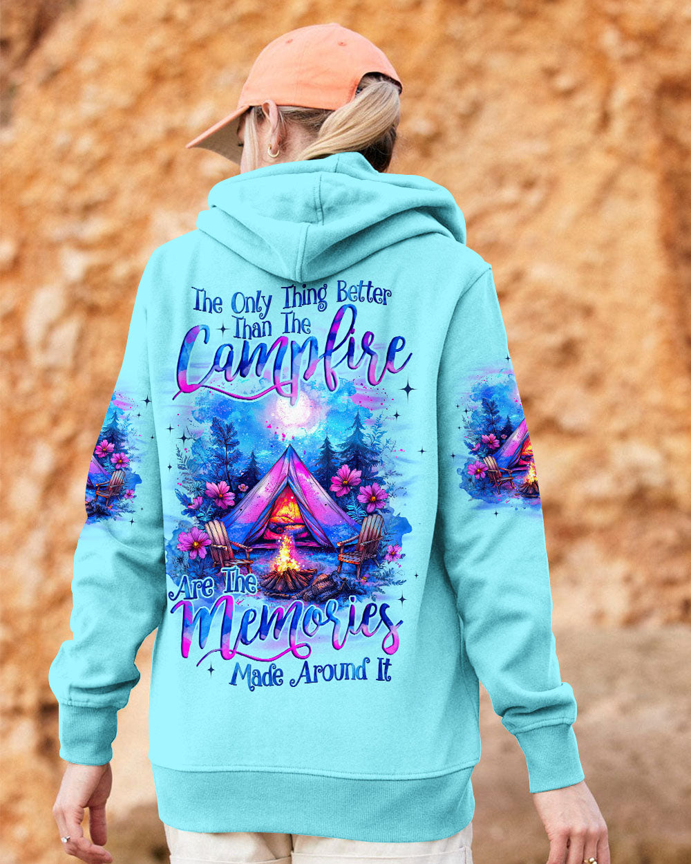 BLISSCORNERS THE ONLY THING BETTER THAN THE CAMPFIRE ALL OVER PRINT