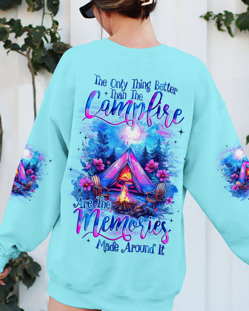 BLISSCORNERS THE ONLY THING BETTER THAN THE CAMPFIRE ALL OVER PRINT